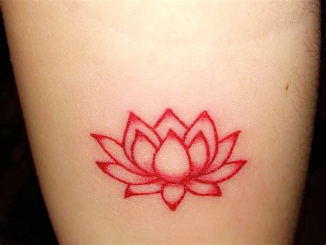 Lotus Simple Tattoo