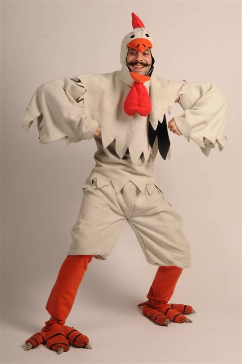 Simon Raffy - Chicken costume