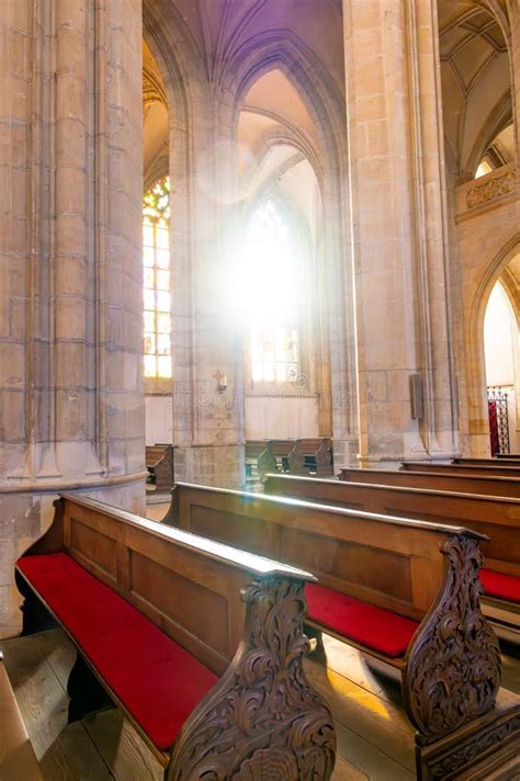 Kutna Hora, Czech Republic - 19.11.2023: Interior of St. Barbara Cathedral in Kuttenberg. Famous ...