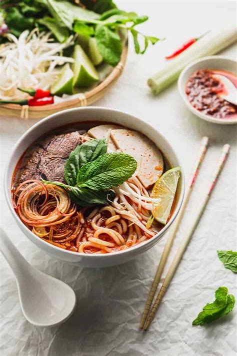 Bun Bo Hue (Spicy Vietnamese Beef Noodle Soup - Instant Pot) | Sift ...