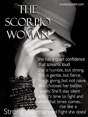 The Scorpio Woman Traits #003: | Scorpio Quotes