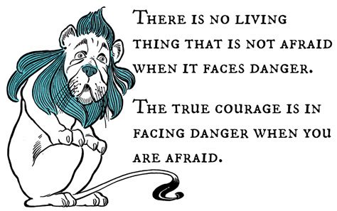 True Courage... Cowardly Lion Style - Maple Leaf Mommy