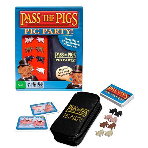 Winning Moves Games Pass the Pigs: Pig Party Edition