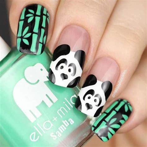 Panda Nail Designs: 30 Cutest Ideas for 2021 – NailDesignCode