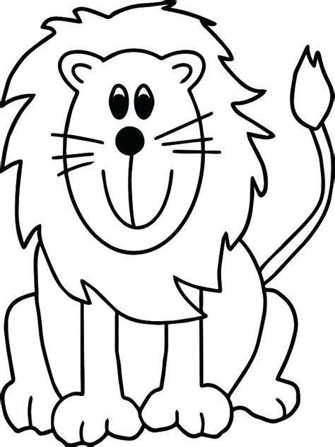 Lion Face Coloring Pages at GetColorings.com | Free printable colorings ...