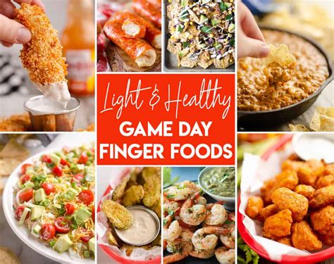 25 Healthy Game Day Finger Foods