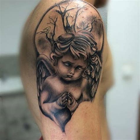 Share 73+ child angel tattoo designs - vova.edu.vn