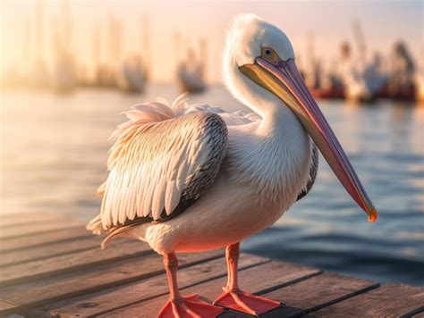 Premium AI Image | pelican in natural habitat