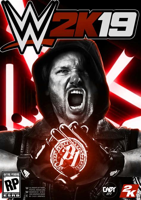 WWE 2k19 Cover ft. Aj Styles Version#2. by CaqybKhan1334 on DeviantArt