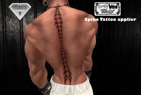 Second Life Marketplace - AESTHETIC~Spine tattoo applier