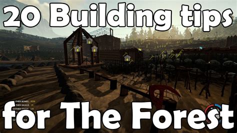 20 Building Tips for The Forest Survival Game - YouTube