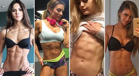 20 Women With Incredible Abs on Instagram - Muscle & Fitness | Abs ...