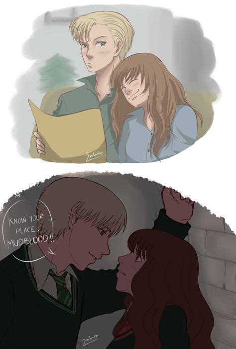 La Stella🌟 on Twitter | Harry potter fan art, Draco and hermione fanfiction, Dramione fan art