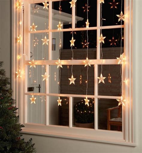 DIY at B&Q | Christmas window decorations, Christmas window lights ...