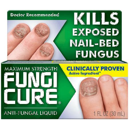 FungiCure Anti-Fungal Liquid Treatment 1 fl oz (30 ml) - Walmart.com