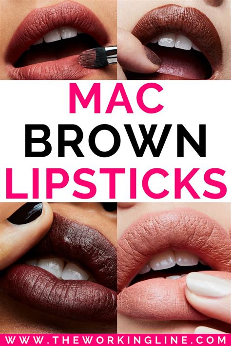 12 Best MAC Brown Lipstick Shades from Nude to Dark Skin