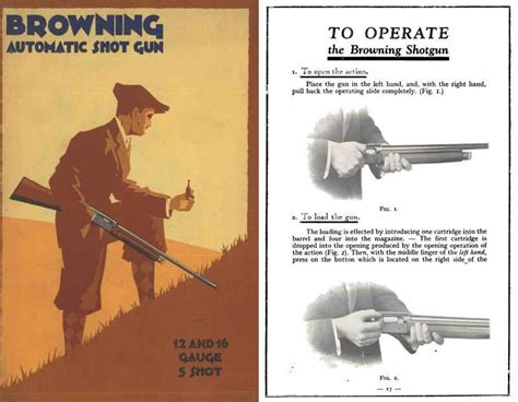 Browning 1929 Automatic Sporting Gun Manual 12 & 16 Gauge - Cornell Publications