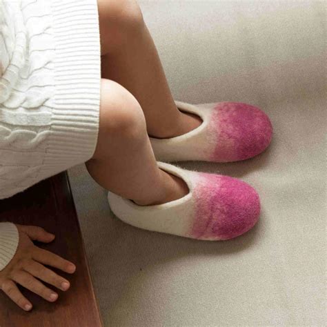 Kids Slippers felt wool by Wooppers - from babies to teenagers