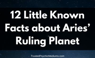 Most People Get This Totally Wrong When it Comes to Aries Ruling Planet