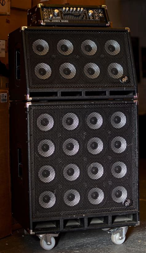 Phil Jones Bass PJB M500 + 8T + 16B cabs - preowned:: Bass Direct ...