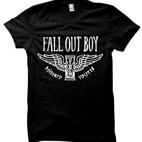 Fall Out Boy T Shirt | Fall Out Boy Poisoned Youth Hourglass T-Shirt