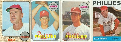 1968 Topps Baseball: The 1968 Phillies