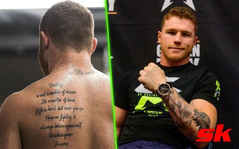 Canelo Alvaez tattoo: What does Canelo Alvarez's back tattoo mean? All ...