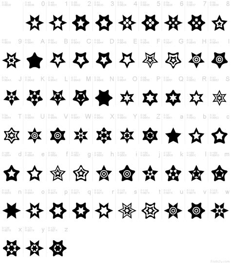 Star Things font | Fonts2u.com