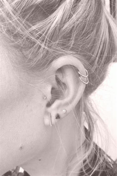 Super Jewerly Earrings Cartilage Double Helix Piercing Ideas Ideas Super Jewerly Earrings ...