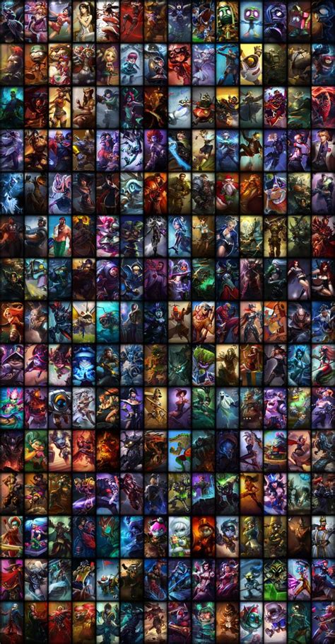 All my skins in League of Legends. by HipsterInferno69 on DeviantArt