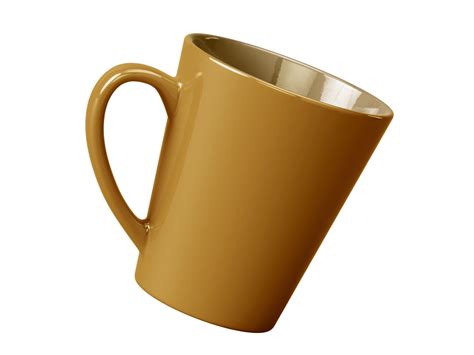gold ceramic mug 11653840 PNG