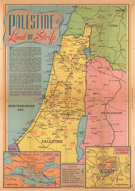 Palestine-Israel Map From 1947 / What Is The Difference Between The ...