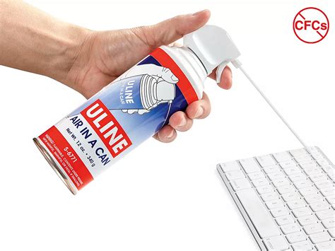 Compressed Air Can, Keyboard Cleaner, Can Air in Stock - ULINE