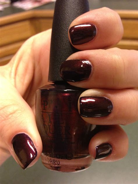 OPI - Every Month is Oktoberfest. Perfect fall color! | Opi nail colors, Nail colors, Nails