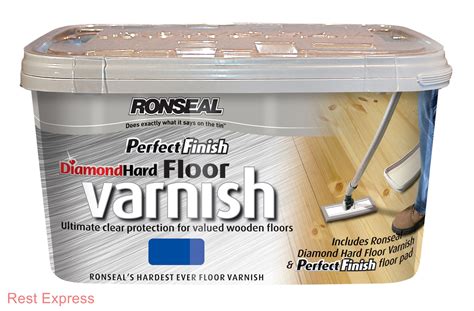 Ronseal Perfect Finish Diamond Hard Floor Varnish 2.5 Litre c/w applicator | eBay