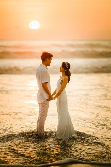 Sunset beach Bali Prewedding by Bali Pixtura - Bali wedding photography ...