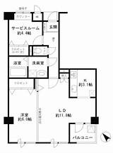 レジディア六本木檜町公園  RESIDIA 仲介手数料無料 赤坂の賃貸はR Net sketch template