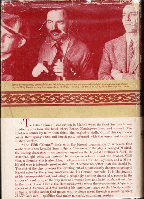 The Fifth Column and the First Forty-Nine Stories | Ernest HEMINGWAY