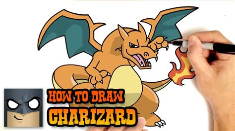 Easy Pokemon To Draw Charizard | EASY DRAWING STEP