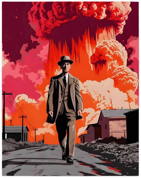 Oppenheimer Pop Art 24x36 Poster - Etsy