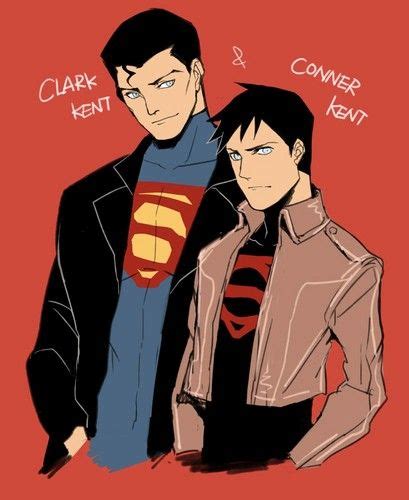 Young Justice Photo: Superman and Superboy | Young justice, Young ...