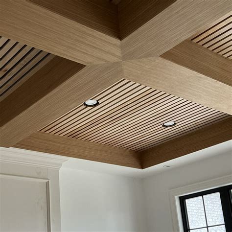 Solid Wood Ceiling Slats Toronto ️ Custom Wood Slat Ceilings