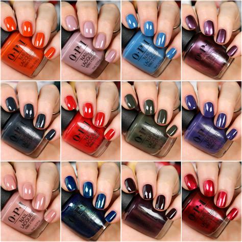 OPI Scotland Collection - Fall 2019 - The Feminine Files | Fall nail colors opi, Opi gel nails ...