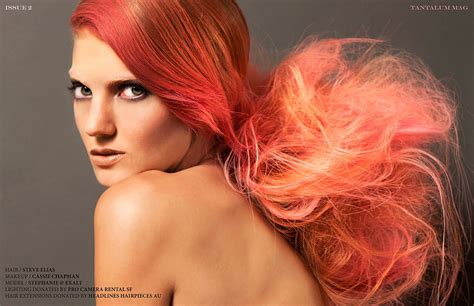 Coral hair | Pastel pink hair, Hair tint, Hair color orange