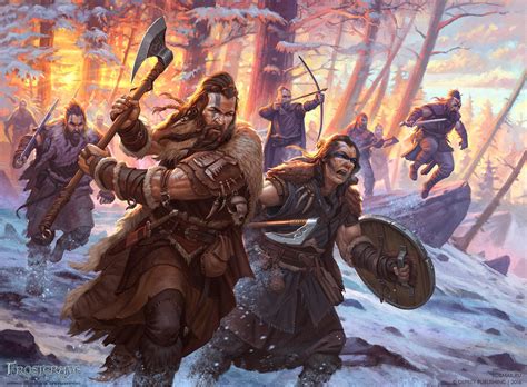 Frostgrave Barbarians by DevBurmak on DeviantArt