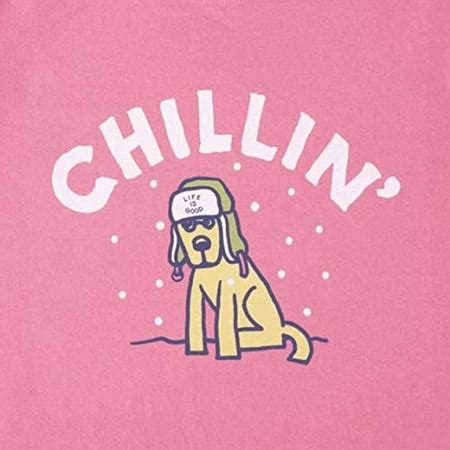 Life is Good Girls Crusher Longsleeve Tee Chillin' Rocket Athletic T Shirts, Fiesta Pink, Small ...