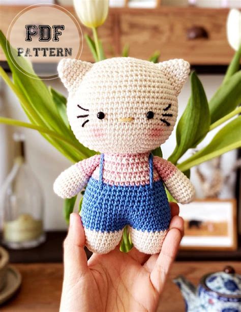 Crochet Hello Kitty Amigurumi PDF Free Pattern