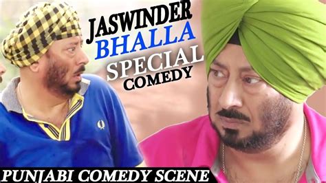 Punjabi Movies Comedy Compilation, Jaswinder Bhalla Funny, HD गन्दी औल... | Comedy scenes ...