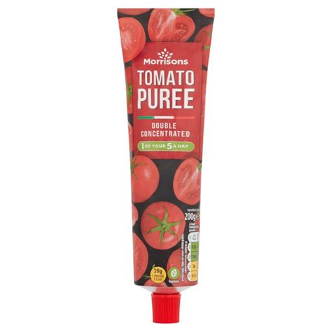 Morrisons: Morrisons Tomato Puree 200g(Product Information)