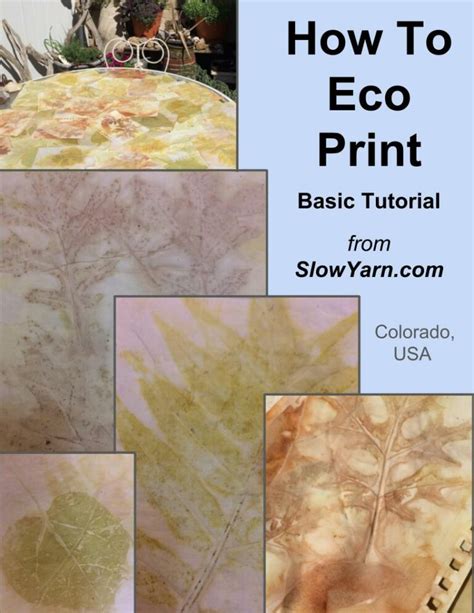 How To Eco Print | SlowYarn.com